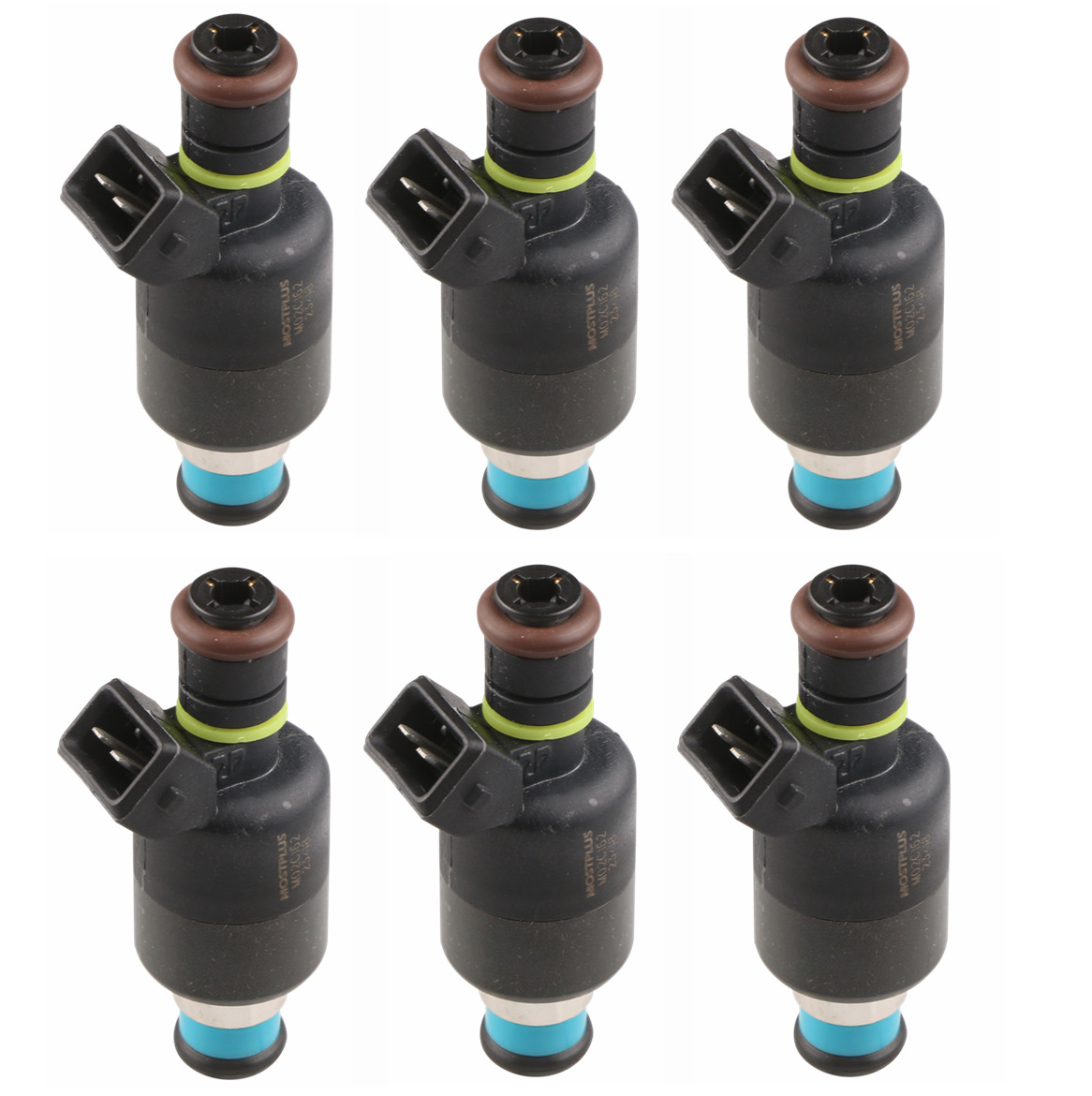 Set(6) Flow Matched Fuel Injectors for 1985-1993 Chevrolet Chevy 2.8 3.1 3.3