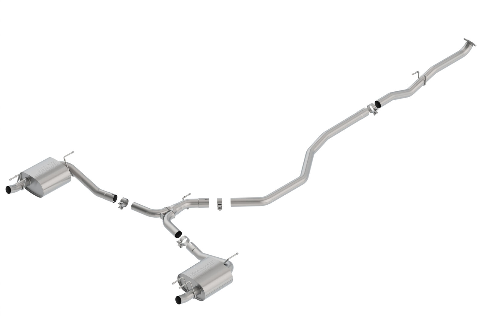 Borla S-Type Cat-Back Exhaust For 18-22 Accord Sport/Touring/EX-L 1.5/2.0L Turbo