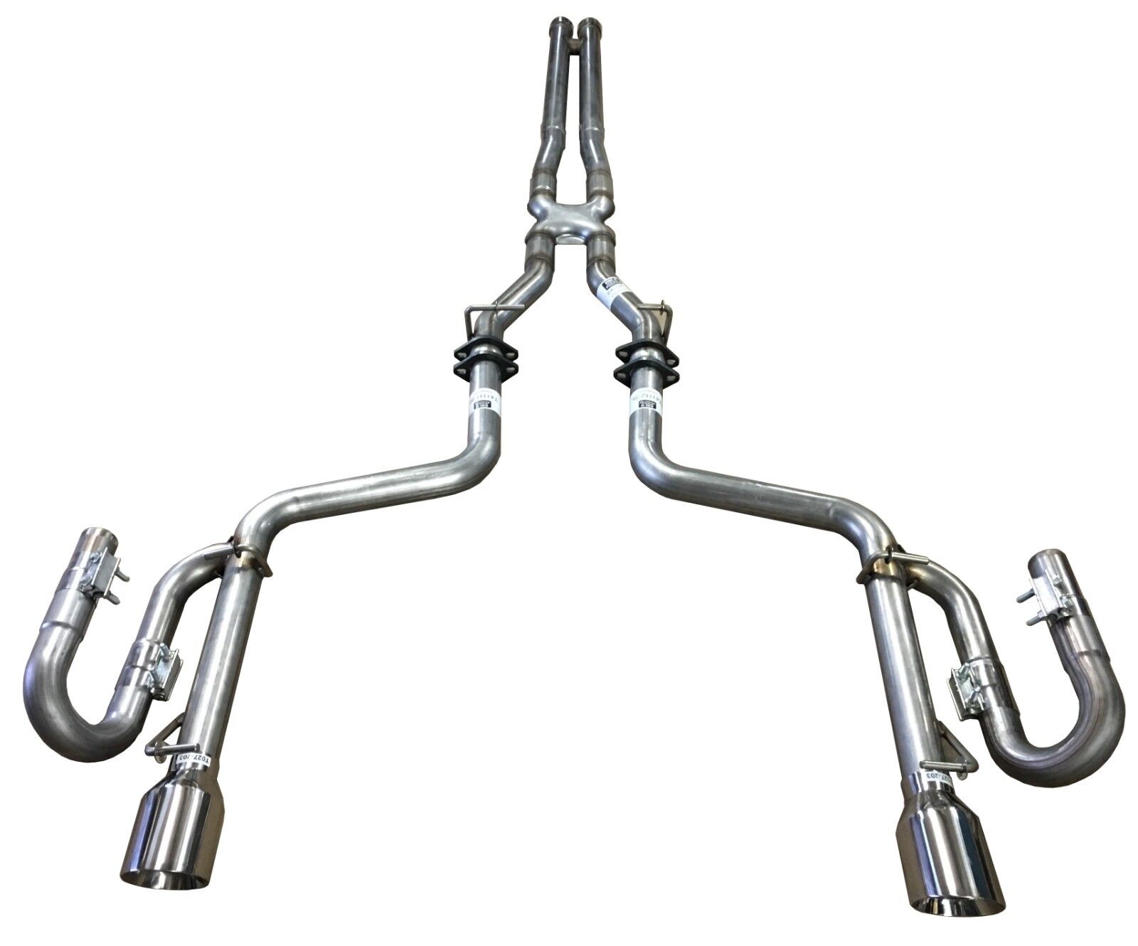 2006 - 2010 Charger, Magnum, V6 Street Race Solo Performance Cat Back Exhaust 