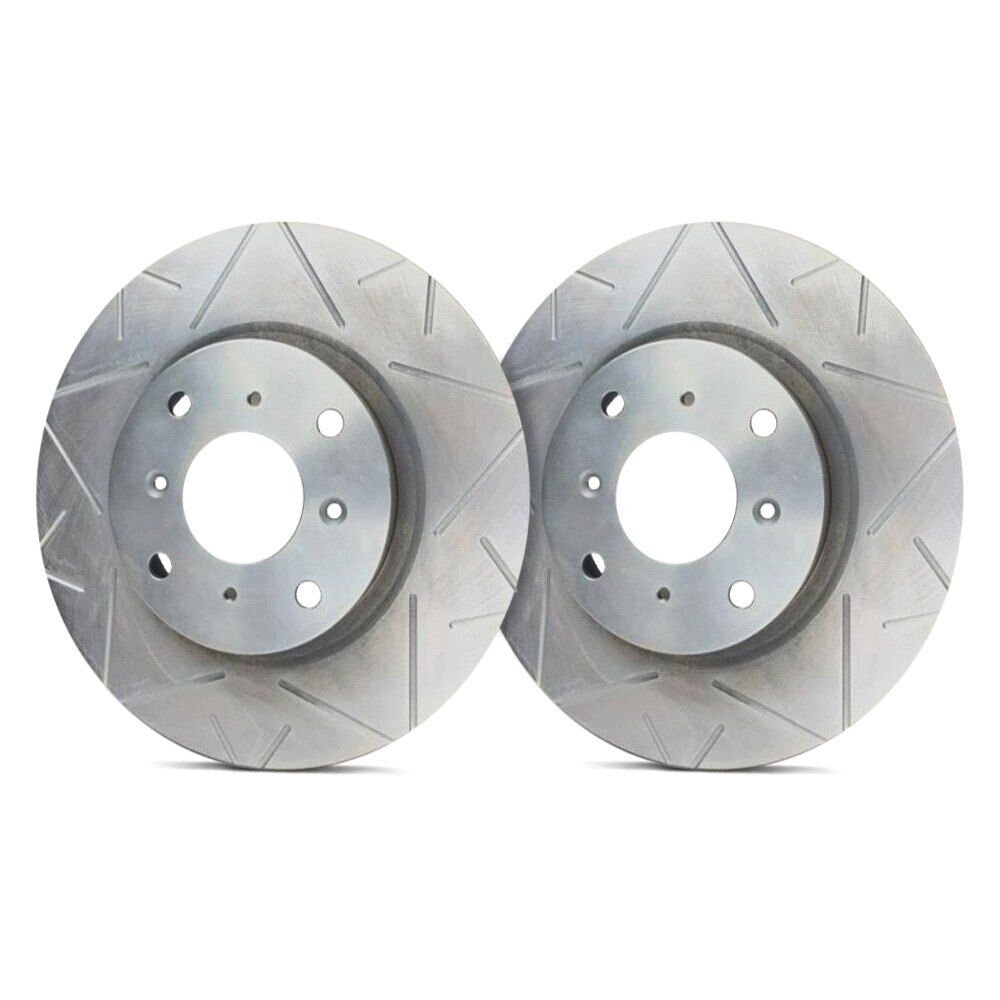 For Ford Windstar 99-03 SP Performance Peak Slotted 1-Piece Front Brake Rotors