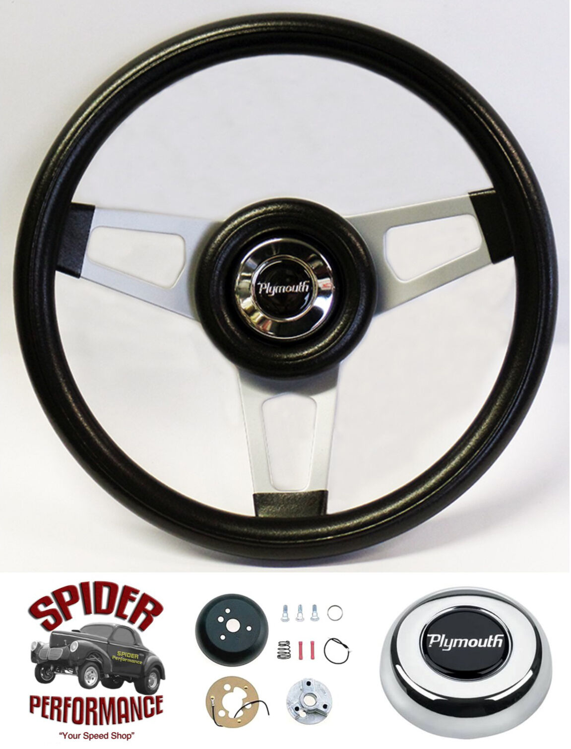 1961-1966 Plymouth steering wheel 13 3/4\