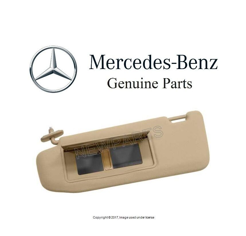 For Mercedes W220 S430 S600 Driver Left Java Sun Visor Genuine 22081007101A21
