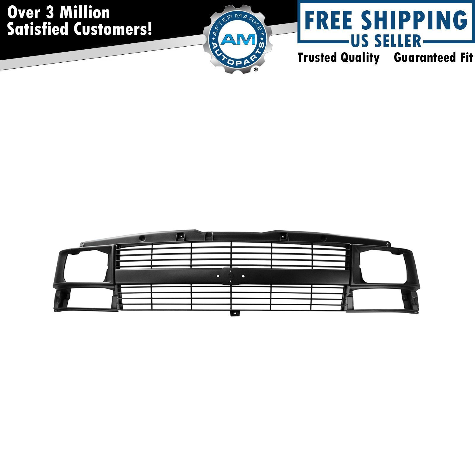 Grille Insert Front Assembly Gray for 95-05 Chevy Astro Van