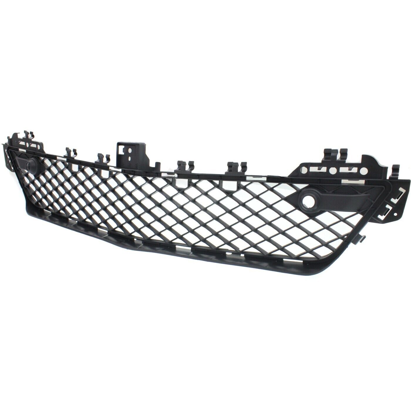 Bumper Grille For 2012-2015 Mercedes Benz C250 With Parktronic Holes Center