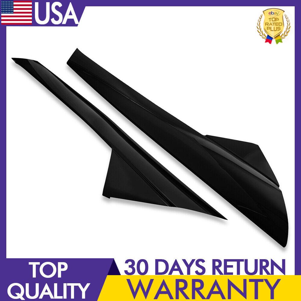 For 2011-2019 Ford Explorer Pair Windshield Outer Trim Pillar Molding Seal LH+RH