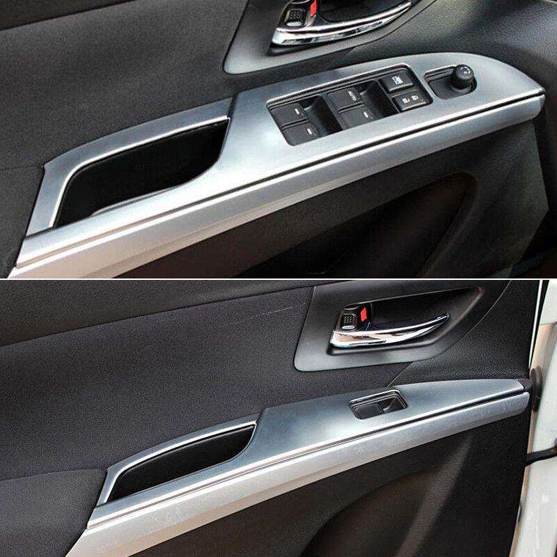 Matt Interior Car Door Armrest Cover Trim 4pcs for Suzuki SX4 S-cross 2014-2019