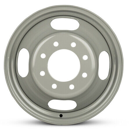 New Wheel For 2009-2023 GMC Savana 4500 16 Inch Silver Steel Rim