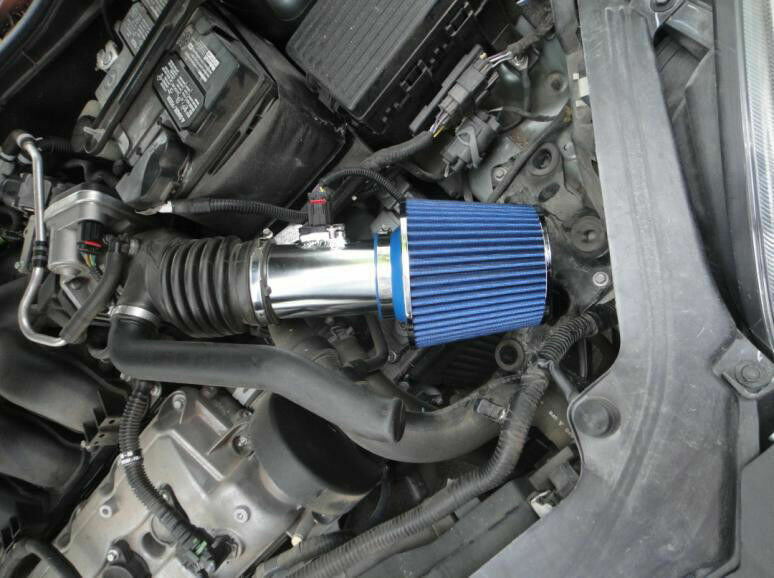 BCP BLUE 2006-2011 Mercury Milan 3.0L V6 Sport Ram Air Intake Kit w/Filter