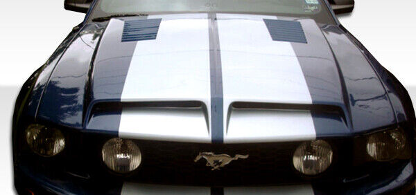 Duraflex GT500 Hood - 1 Piece for Mustang Ford 05-09 ed_104717