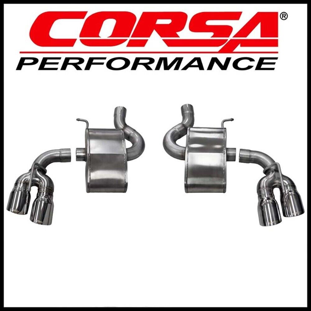 Corsa Xtreme Axle-Back Exhaust System fits 2016-2023 Chevrolet Camaro SS 6.2L