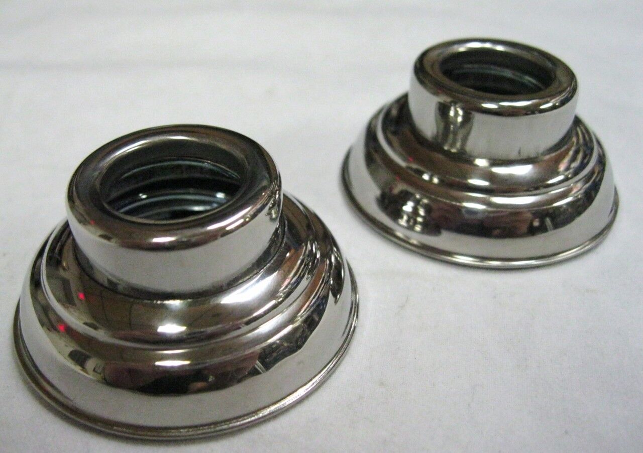 1938-1947 Ford Pickup Truck Door Window Escutcheons Stainless PAIR 91C-48139-SS