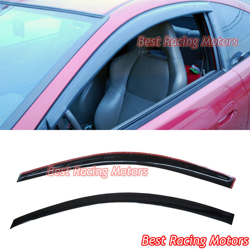 For 2002-2006 Acura RSX 2dr JDM Style Side Window Visors