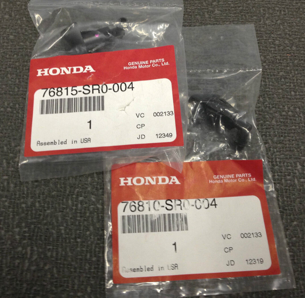 Genuine OEM Honda Accord 4Dr Pair Windshield Washer Nozzles 1990 - 1997 Nozzle