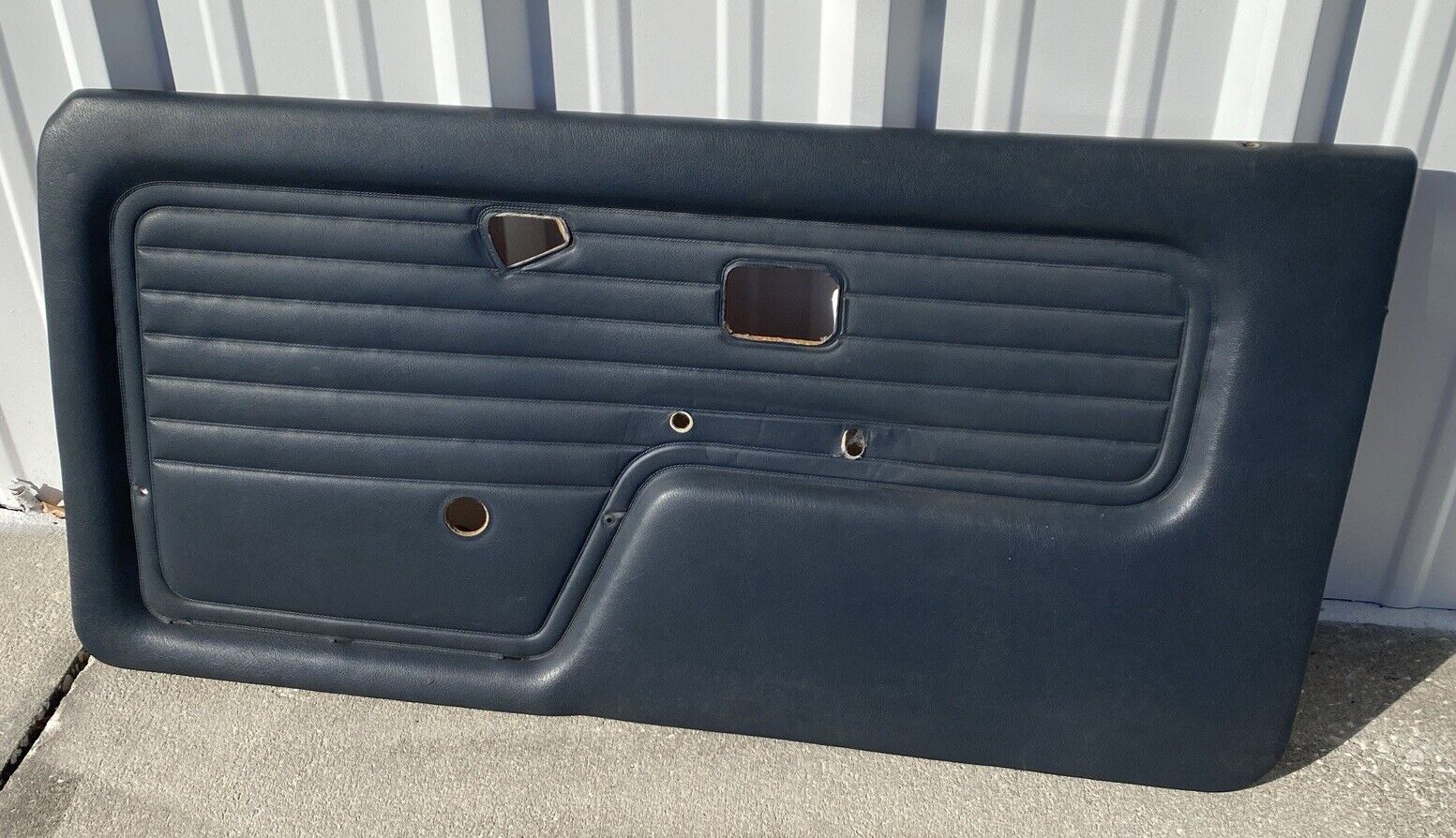 BMW E30 325ic 318i Coupe or Convertible Right Front Door Panel Blue Indigo