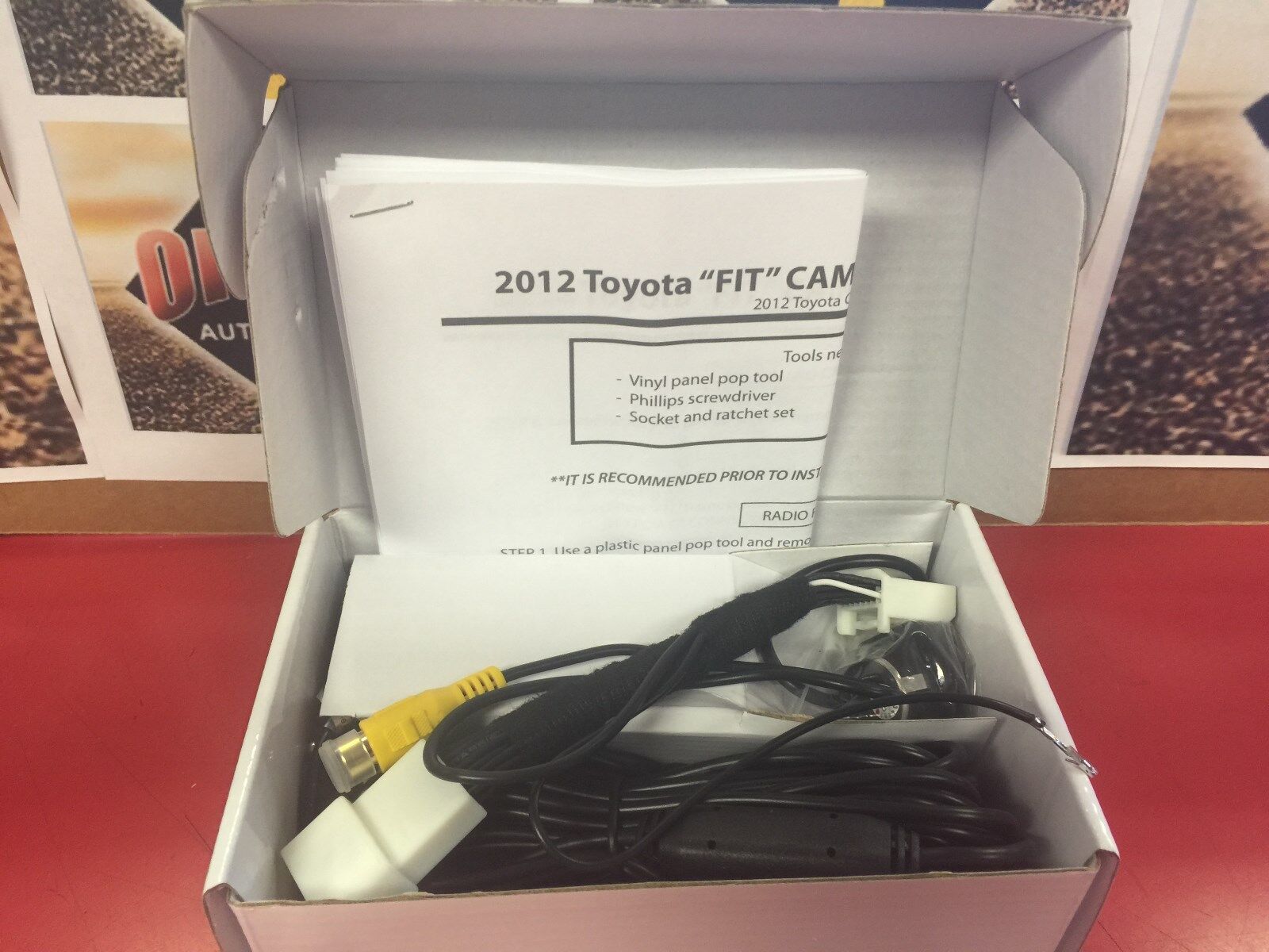 \'PLUGandGO\' Integrated Backup Camera System for Toyota 2012-2014 Camry