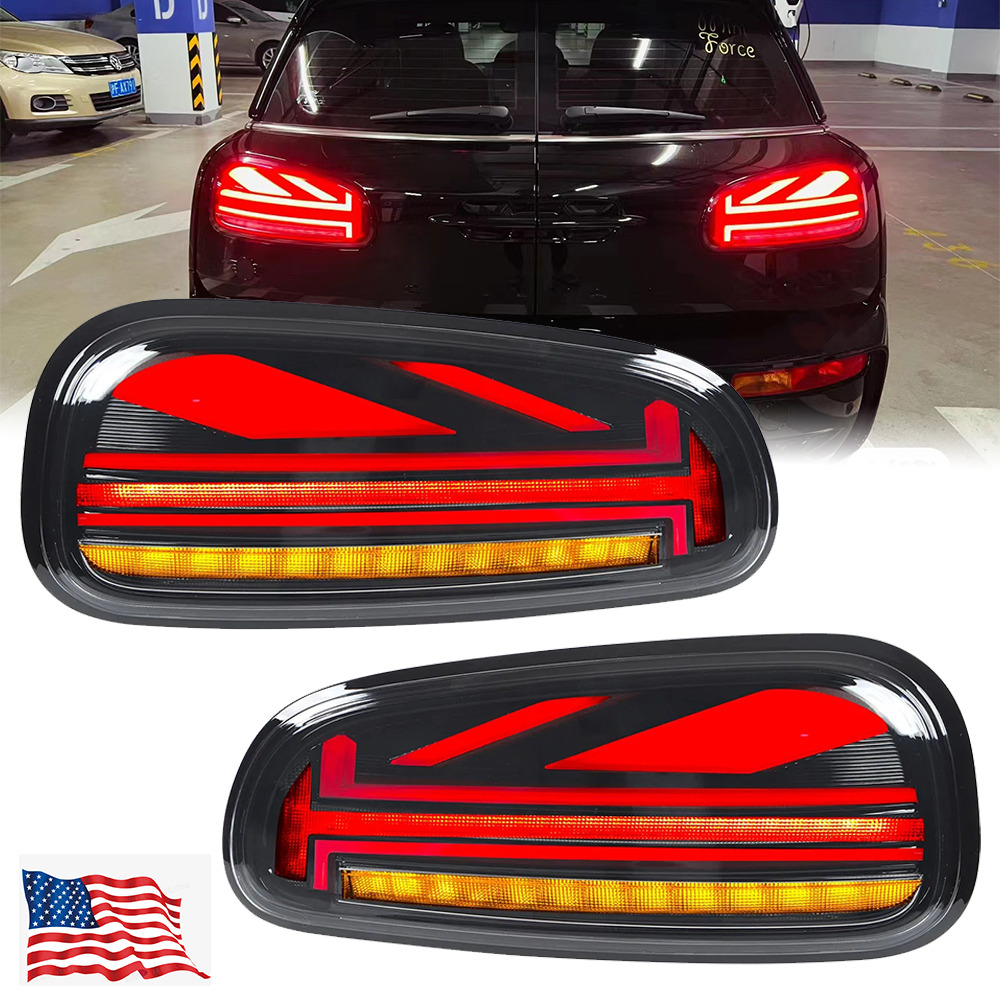 for Mini Clubman F54 Cooper 2016-2019 LED Tail Lights W/ Sequential Turn Signal