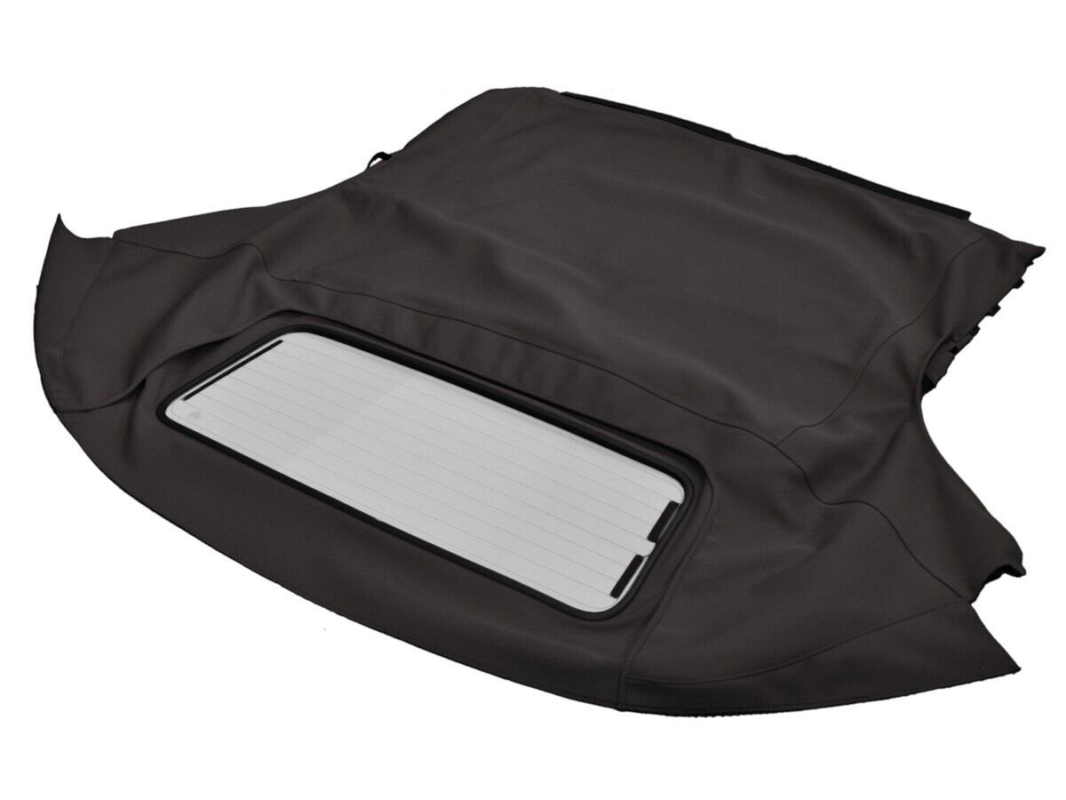 Fits: TOYOTA MR2 Spyder Spider Convertible Soft Top & Glass Window Black Cabrio