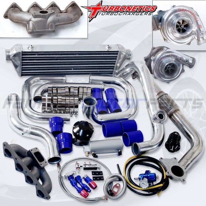 CIVIC INTEGRA B16 B18 B16A T3 T04E T3/T4 TURBO KIT + TURBONETICS TURBO CHARGER
