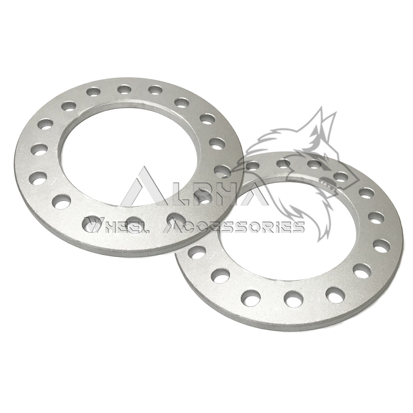 2Pc 8x200 Dually Wheel Spacers 1/2