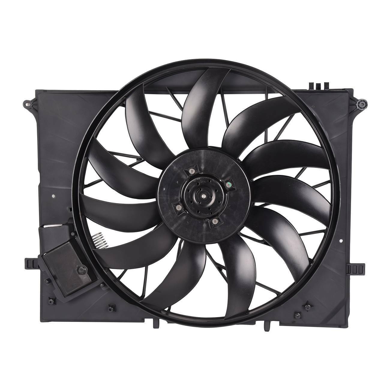 Radiator Cooling Fan Assembly Fits Mercedes W220 CL600 S600 CL55 CL65 2205000193
