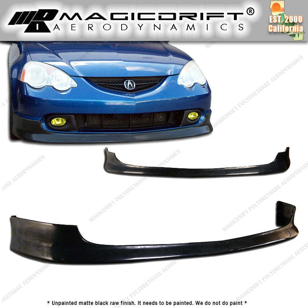 02 03 04 Acura RSX DC5 Front Bumper Lip Spoiler JDM TR Type R Style Urethane
