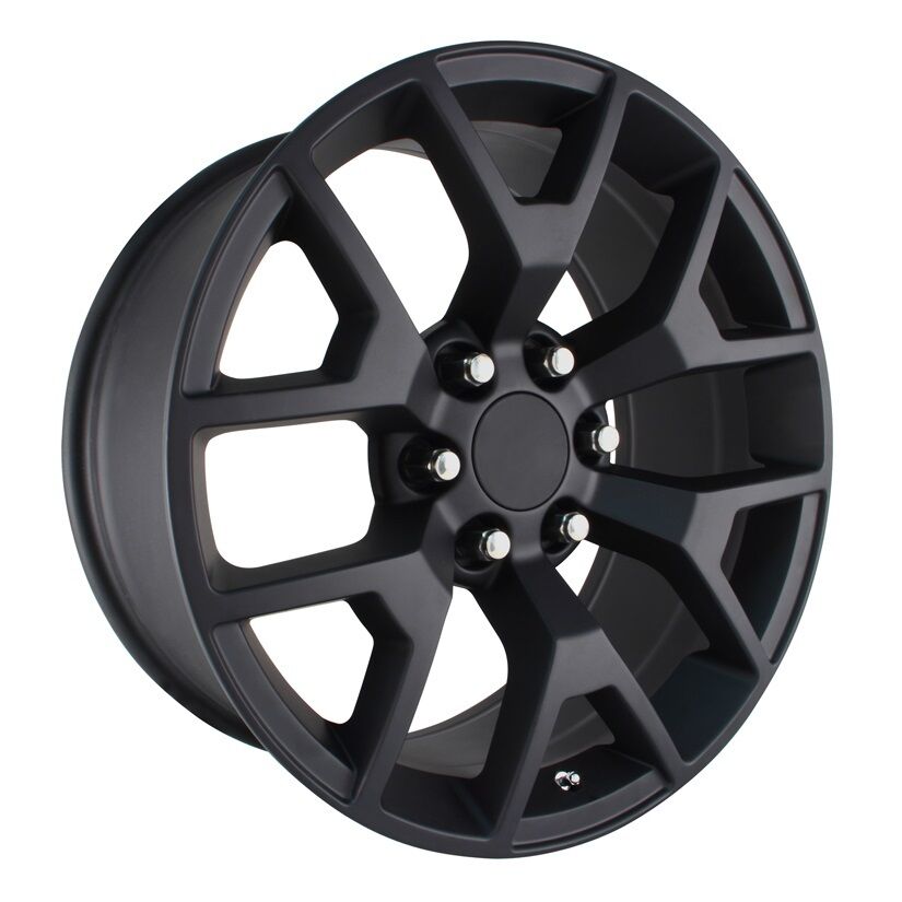 4 NEW 2014 GMC Sierra Wheels 20x9 Matte Black OE 20
