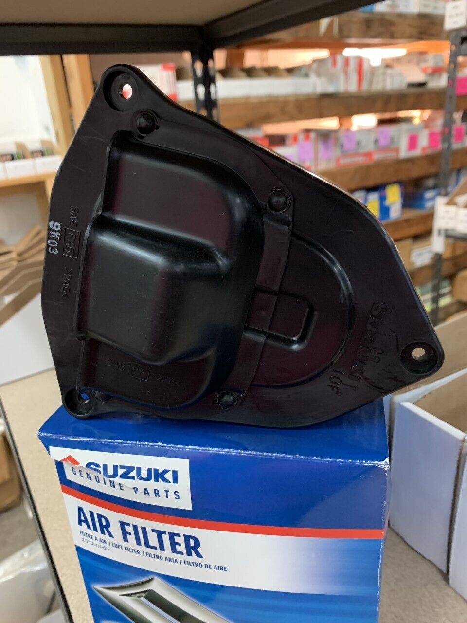 New Old Stock OEM Suzuki Air Filter 13780-10F20 Fits: C90 and Intruder VL1500