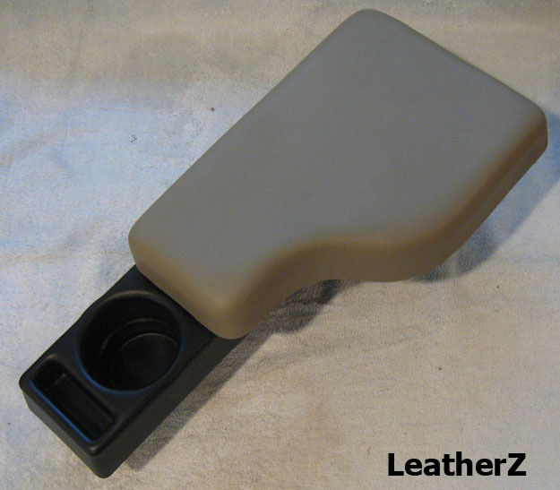 BMW Z3 M Roadster Coupe Leather Armrest Cupholder Beige Tan Leather