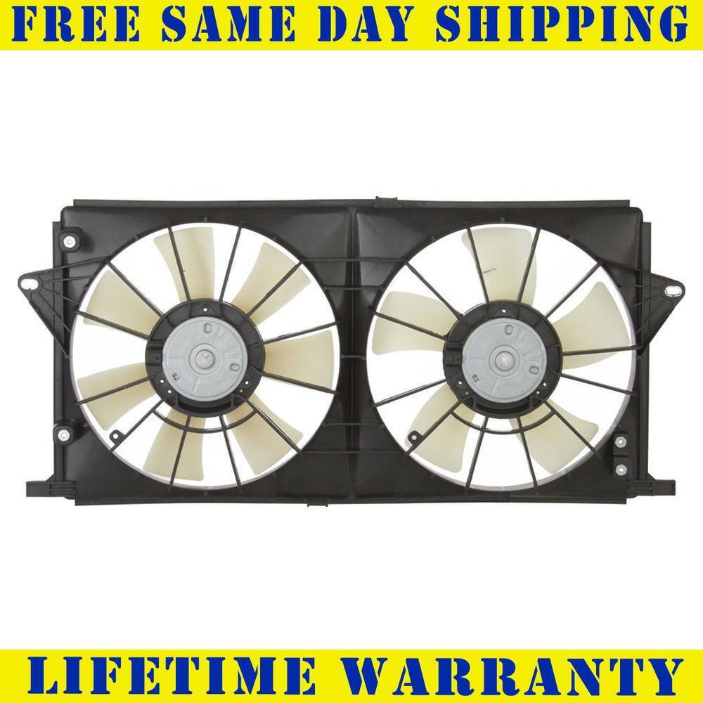 Radiator Condenser Fan Assembly For 2006-2011 Cadillac DTS 4.6L