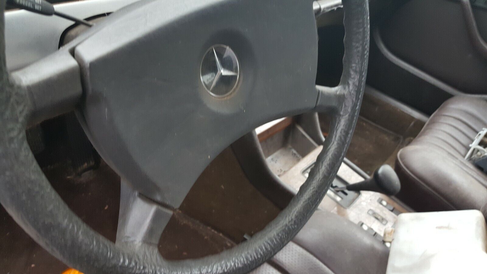 Mercedes Steering Wheel 300SD 1983 USED NOT PERFECT W126