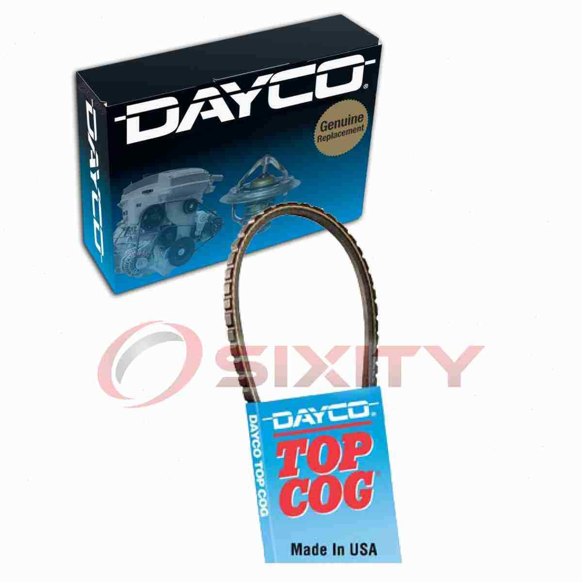 Dayco Water Pump To Air Pump Accessory Drive Belt for 1988-1989 Yugo GVL mr