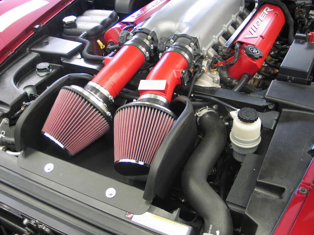 K&N Intake for Dodge Viper | 69-2527TTR | Air Filter SRT 10 | GEN 4 2008-2010