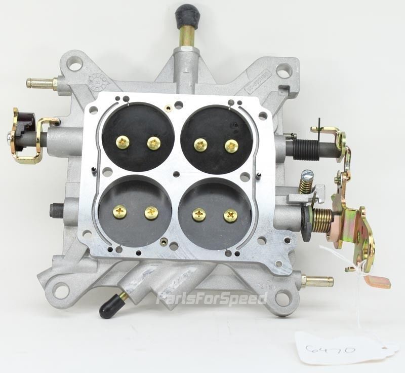 AED 6470 Holley Carburetor Base plate Double Pumper 850