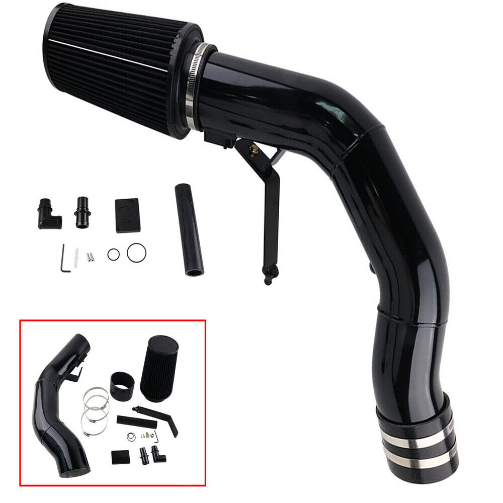 Cold Air Intake Kits For 2003-2007 Ford F250 F350 6.0L Powerstroke Diesel BLACK