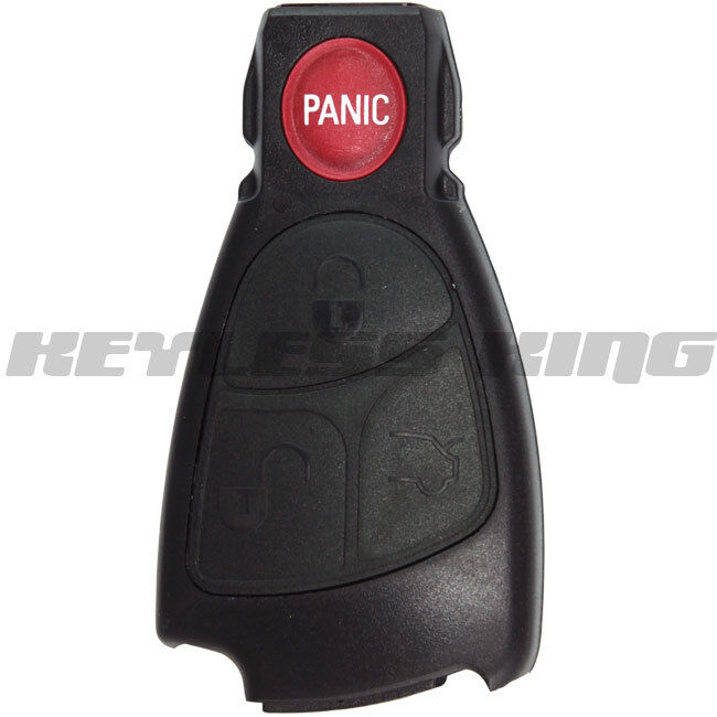 NEW MERCEDES BENZ SMART KEY REMOTE KEYLESS REPLACEMENT CASE BUTTON SHELL PAD FIX