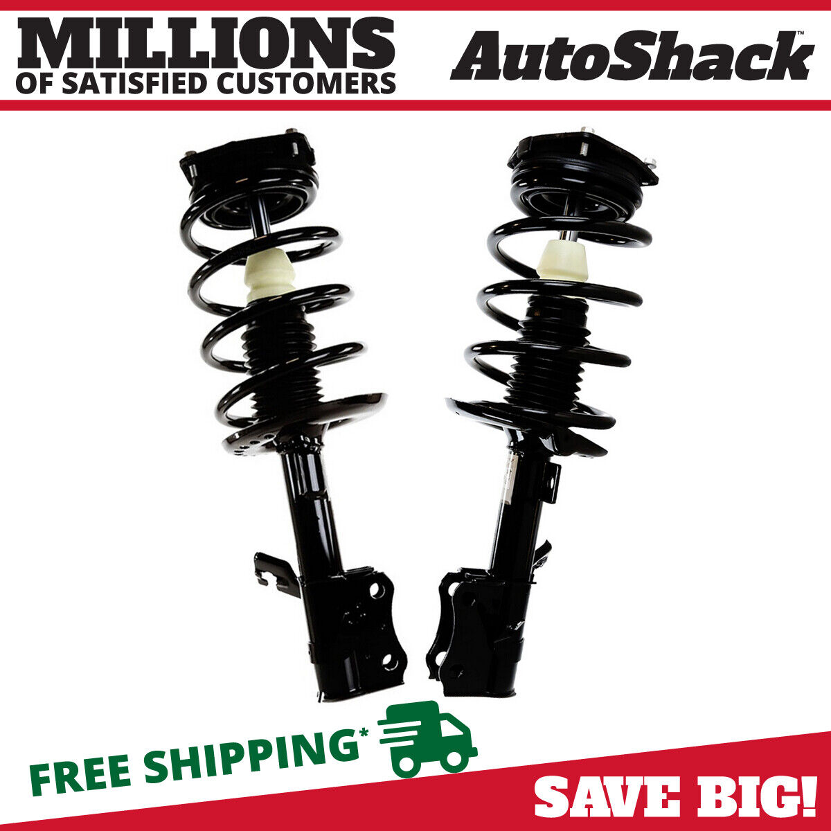 Front Complete Struts Coil Springs Pair 2 for 2007-2011 2012 Nissan Sentra 2.0L