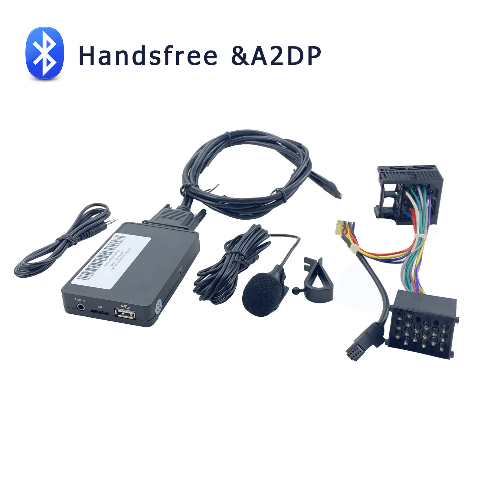 Bluetooth Handsfree A2DP Music USB Adapter CD43 C43 Business Fits BMW E36 E46