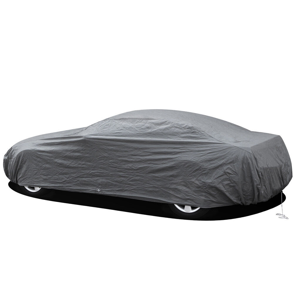2 Layer Fitted Outdoor Car Cover Free Storage Bag & Cable OEM TM® Brand Name