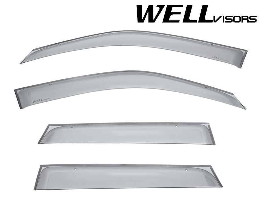 WellVisors Premium Series Side Window Visors Vent For 06-13 Suzuki Grand Vitara