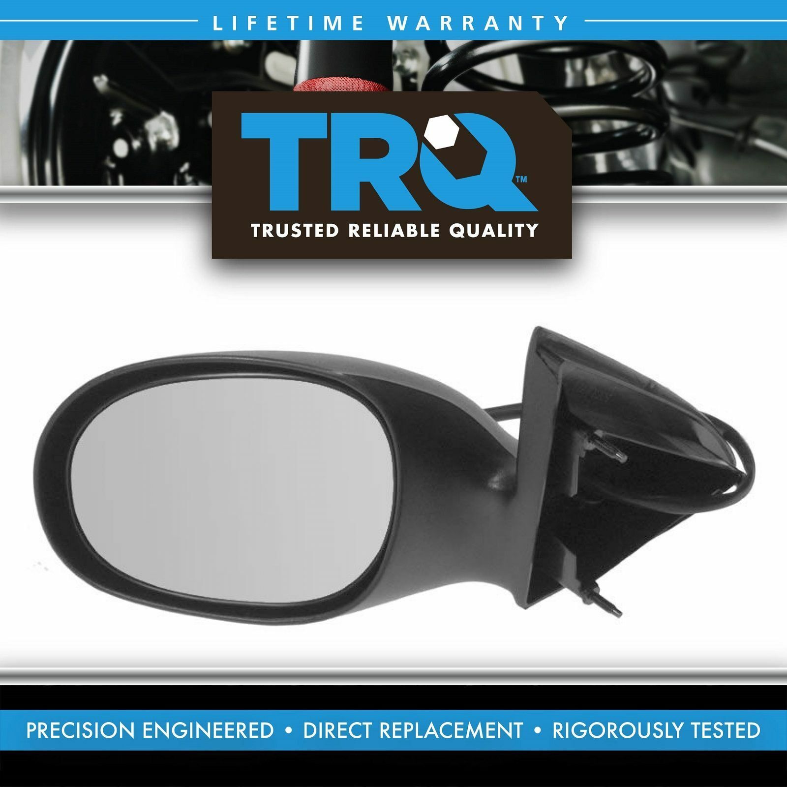 TRQ Side View Power Mirror Black Driver Left LH for Intrepid Concorde 300M