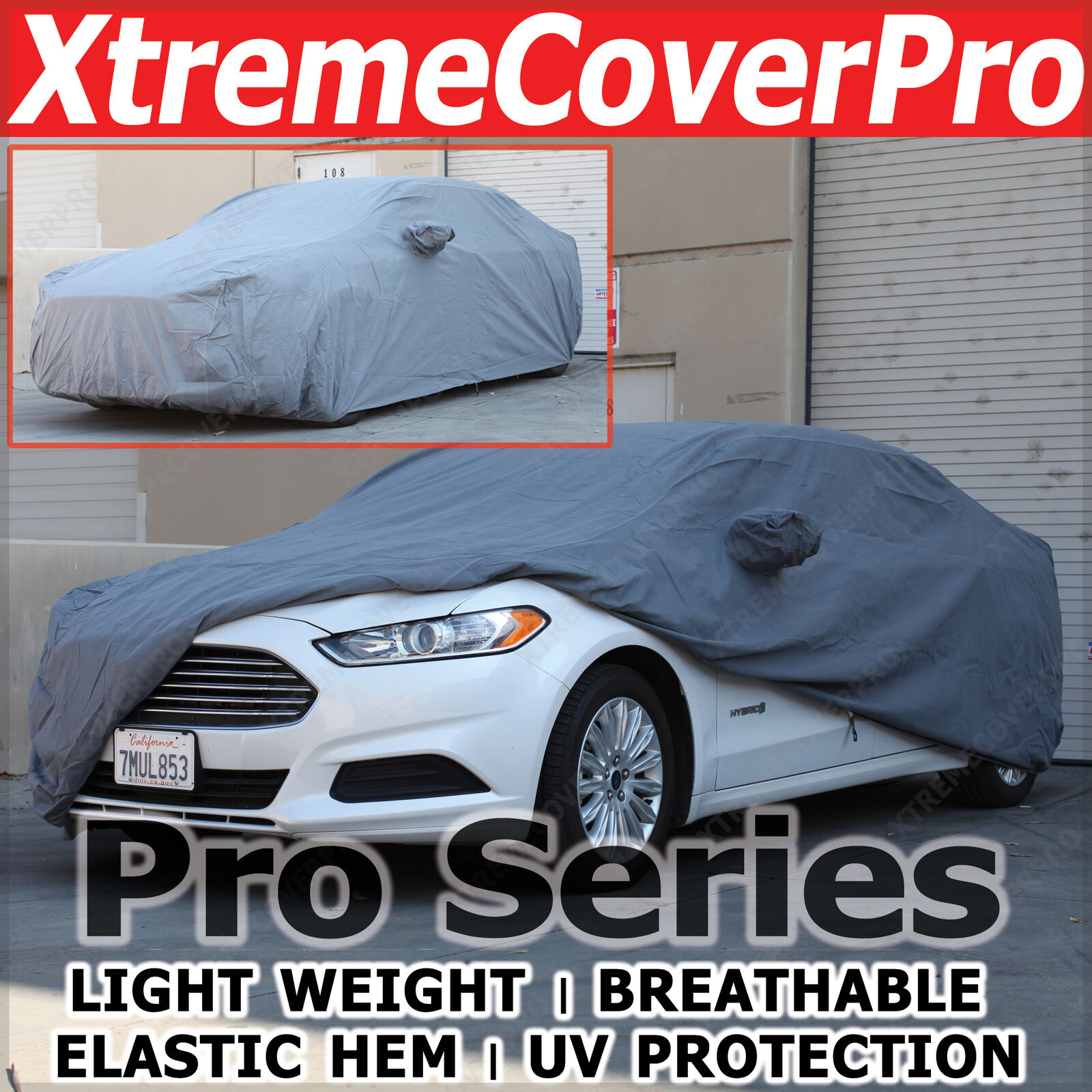 1996 1997 1998 1999 2000 Plymouth Breeze Breathable Car Cover w/MirrorPocket