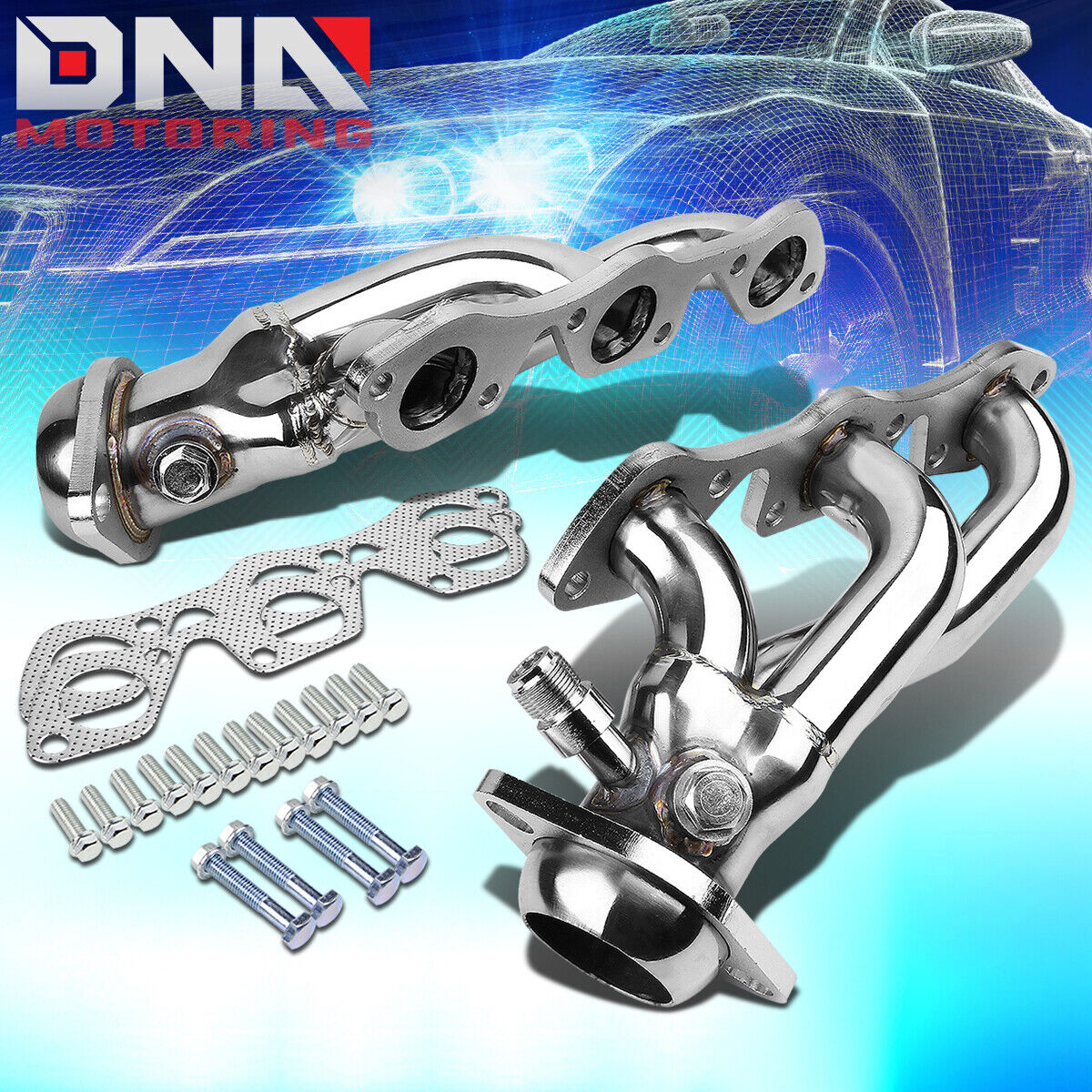 STAINLESS STEEL HEADER FOR 97-03 F150/HERITAGE 4.2L V6 PICKUP EXHAUST/MANIFOLD