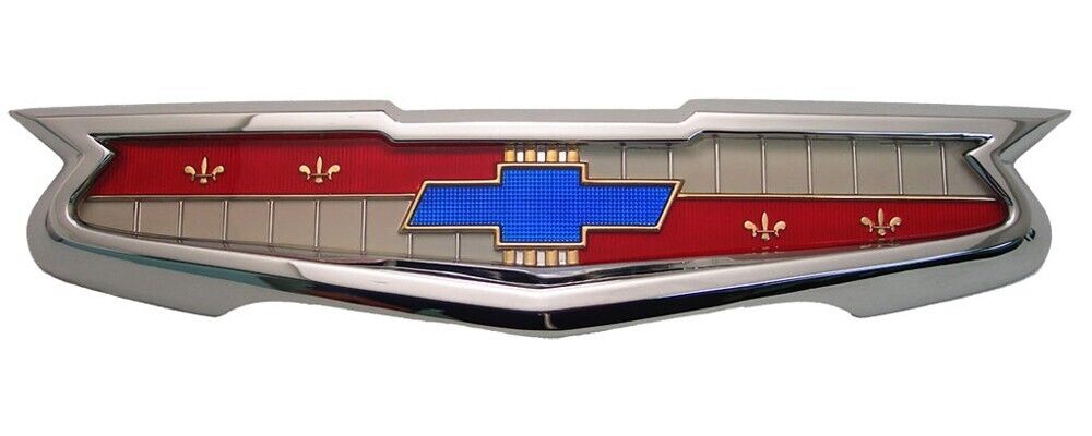NEW Trim Parts Trunk Emblem Assembly / FOR 1955 CHEVY 150 210 BEL AIR / 1024