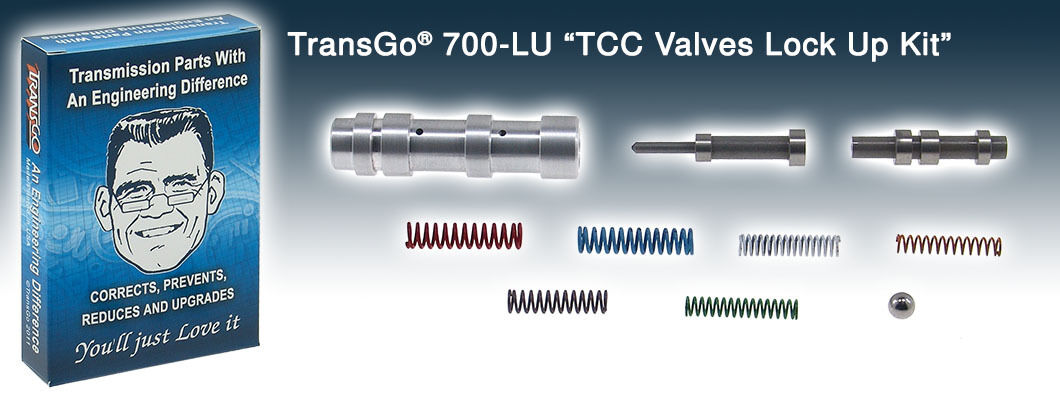 TransGo 700-LU TCC Valves Lock up Kit 1983 and UP    T74741VK 