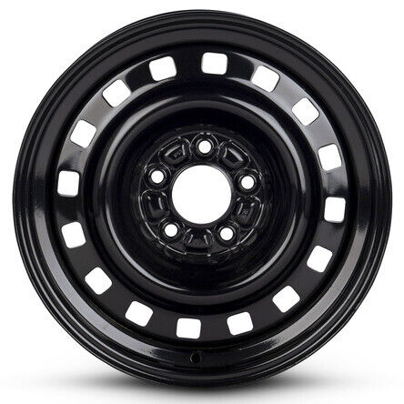 New Wheel For 1998-2003 Ford Grand Marquis 16 Inch Black Steel Rim