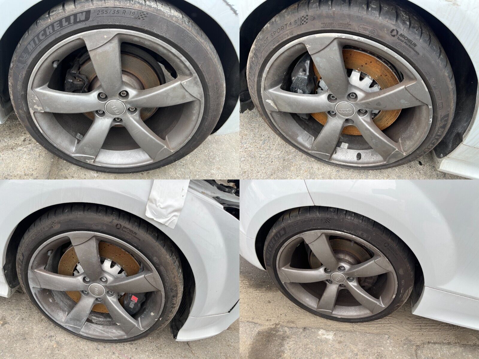 OEM 13 Audi TT RS TTRS Wheels Rims w Tire 19