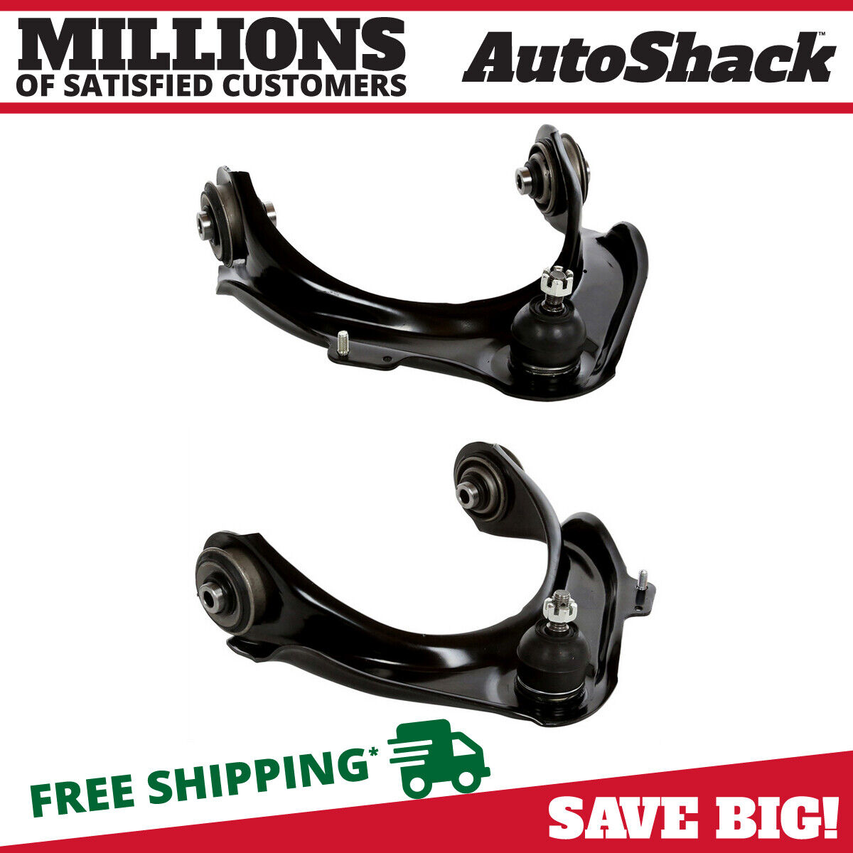 Front Upper Control Arms with Ball Joints Pair for Acura TL CL Honda Accord 3.2L