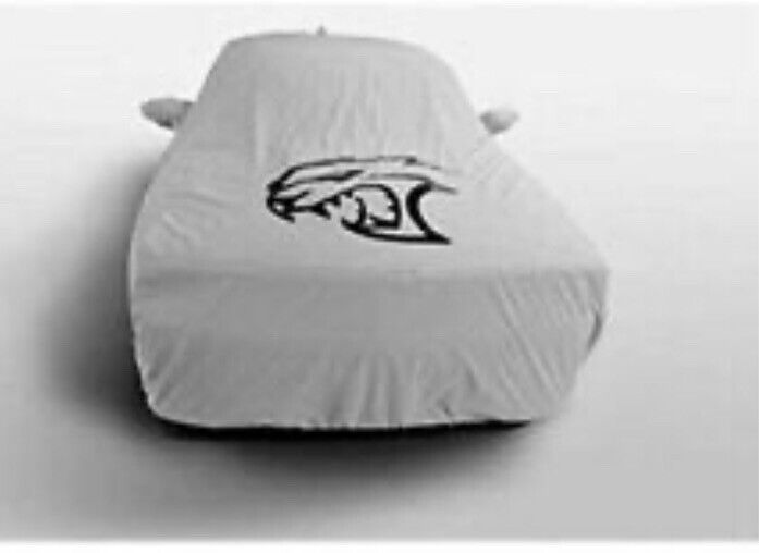 DODGE CHALLENGER HELLCAT Widebody Stormproof Gray w/Logo Car Cover NEW OEM MOPAR