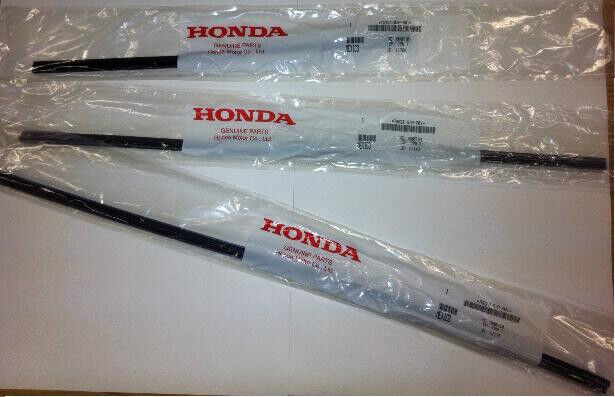 Genuine OEM Acura MDX Wiper Insert Set Front and Rear 2007 - 2013 Inserts 76622-