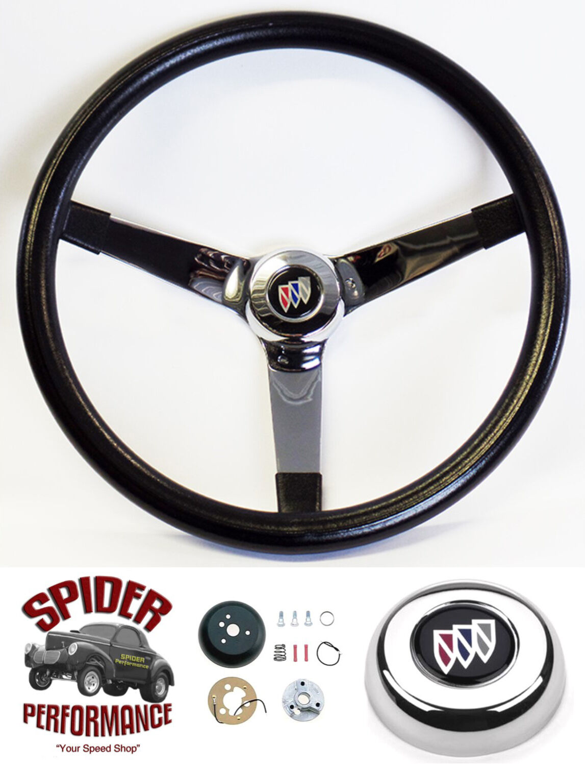 1964-1966 Wildcat Skylark LeSabre Electra steering wheel 14 3/4\